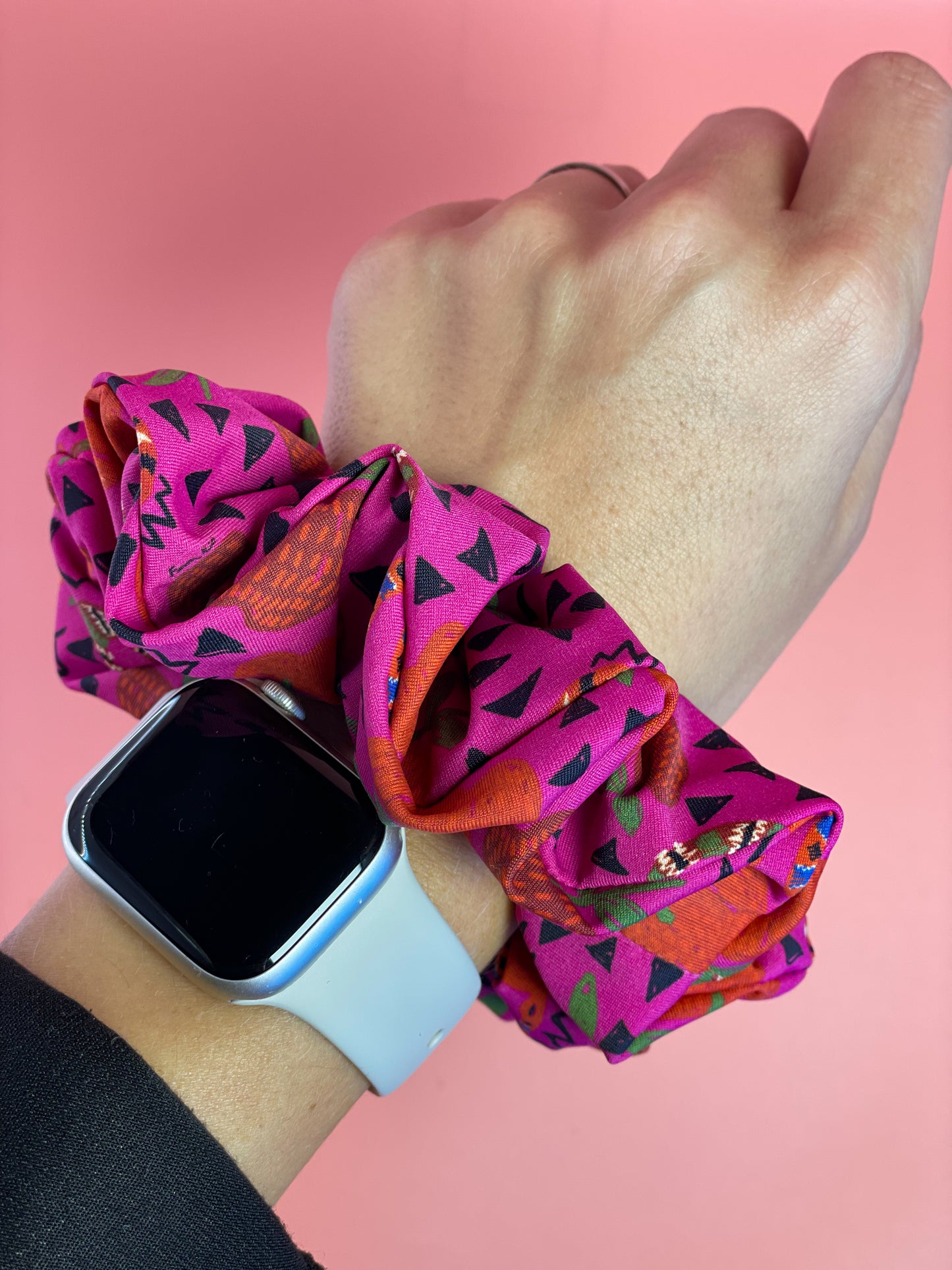 Happy Scrunchie, Magenta (L/G)