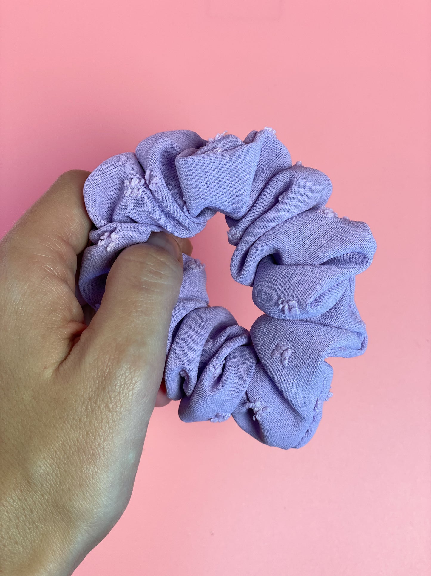 Happy Scrunchie, Lilac (M)