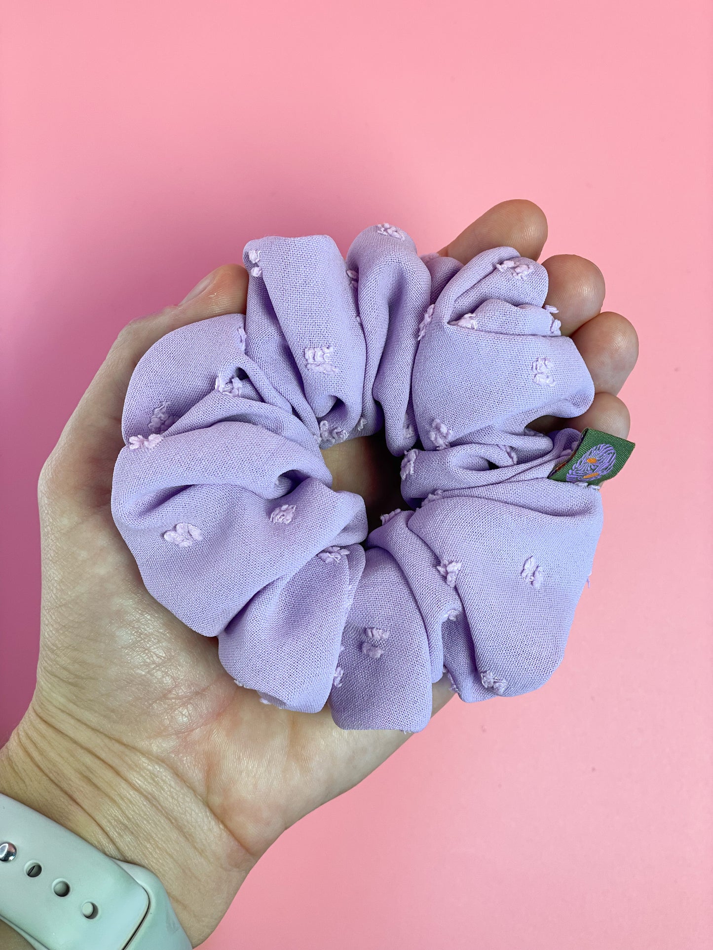Happy Scrunchie, Lilac (L/G)