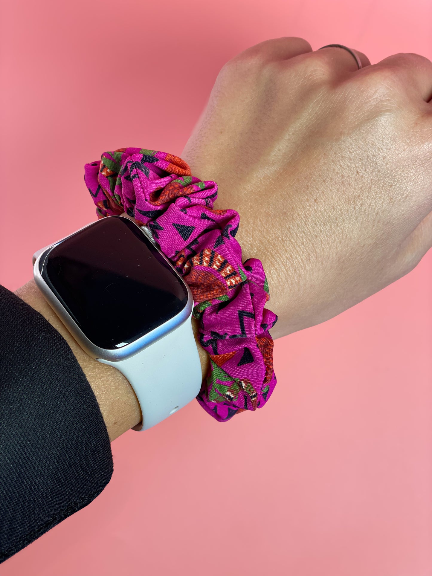 Happy Scrunchie, Magenta (S/P)