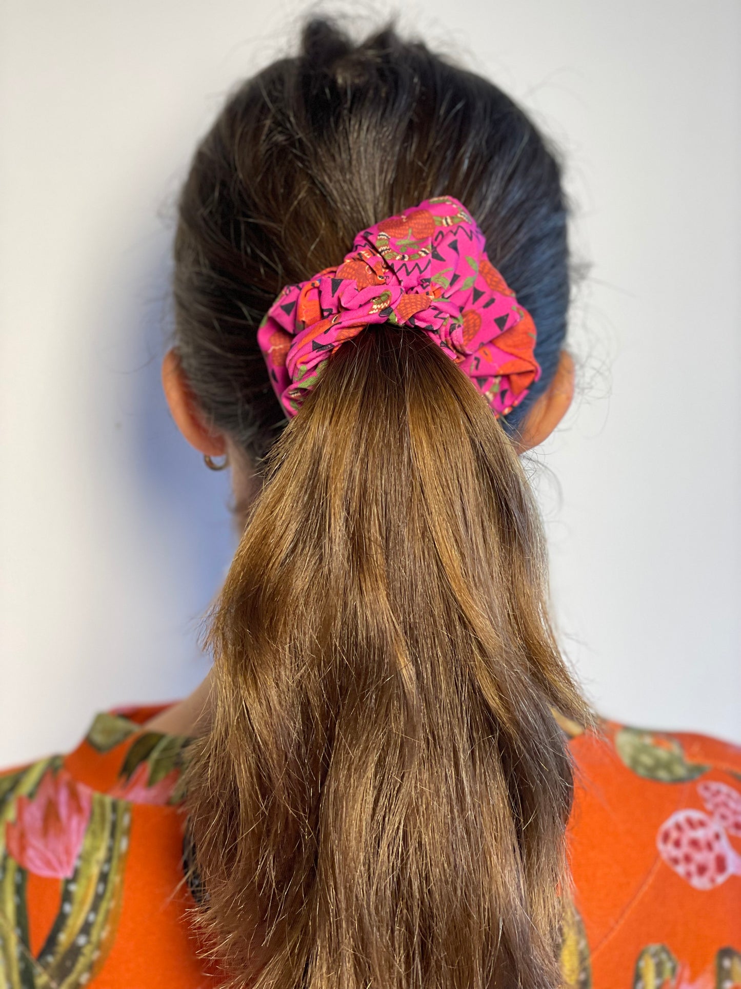 Happy Scrunchie, Magenta (L/G)