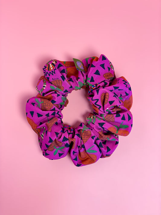 Happy Scrunchie, Magenta (L/G)
