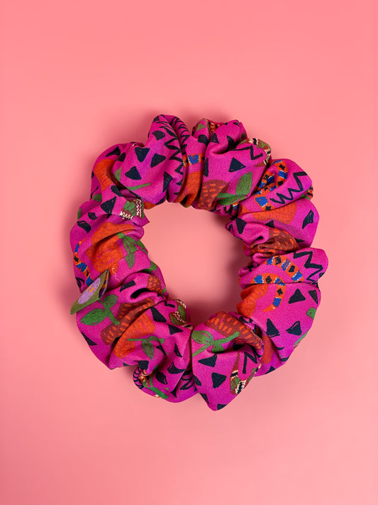Happy Scrunchie, Magenta (M)